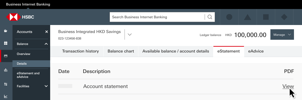 account from the dropdown menu at the top the corresponding monthly ...